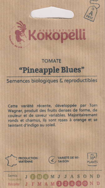 Томат "Ананасовый Блюз" ("Pineapple Blues")